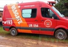 Homem desiste de suicídio após horas de negociação com o Corpo de Bombeiros