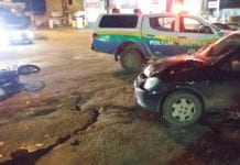 Motorista inabilitado é preso após grave colisão frontal