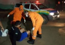 Roubo em residência termina com vigilante baleado