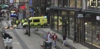 Caminhão atinge multidão na Suécia e deixa ao menos 3 mortos