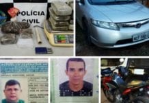 DENARC prende irmãos com quase 15 quilos de maconha na capital