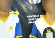 Aluno dispara dentro de escola e é preso em Manaus