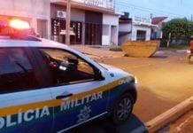 Ouro Preto – Motociclista morre após se chocar com caçamba de entulho