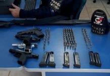 Força Tática apreende armas com membros do PCC