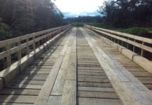Ponte de 60 metros na linha 64, em Alvorada do Oeste, está em fase de conclusão