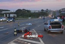Motociclista morre após se envolver em acidente na BR 364