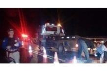 BR-364: Casal em motocicleta morre após colidir com caminhão