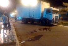 Jaru: Idoso é atropelado por Caminhão na Avenida Dom Pedro I