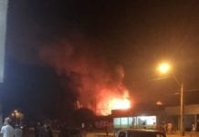 Confronto entre PM e Garimpeiros termina com um baleado e quartel incendiado