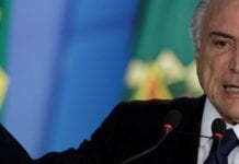 ‘Nada nos destruirá’, diz Temer às vésperas de denúncia de Janot