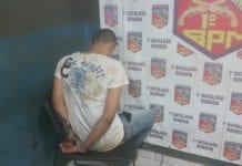 Foragido é preso ao tentar realizar o terceiro assalto seguido em Porto Velho