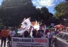 Trabalhadores paralisam atividades e se mobilizam contra a reforma trabalhista em RO