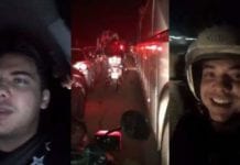 Wesley Safadão pega carona em moto para chegar ao próprio show