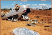 Homem morre em capotamento na capital