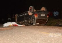 Condutor perde o controle e morre em grave acidente na BR-364
