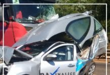 FUNERÁRIA – Cadáver fica preso às ferragens em grave colisão na BR-364