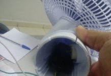 Servente de pedreiro tenta entrar em presídio com celular escondido na haste de ventilador em RO