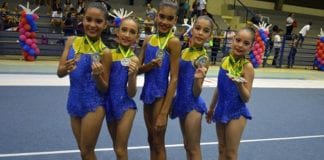 Três ginastas e grupo infantil de RO se classificam para o Torneio Nacional
