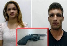 Casal é preso pela PC, suspeito tentar roubar caminhonete em Ariquemes