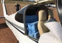 PF apreende no MT avião que teria saído de Cacoal carregado de cocaína