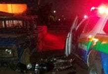 CABIXI: durante fuga motociclista se choca contra viatura