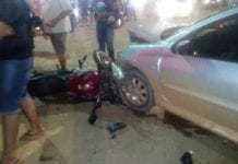 GRAVE: Condutor é detido por embriaguez após provocar dois acidentes