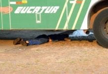 Esmagado – Mecânico tem cabeça esmagada por ônibus enquanto trabalhava, em Vilhena