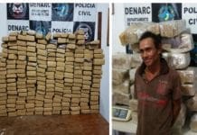 Denarc prende foragido com cerca de 200 quilos de maconha em sítio na capital