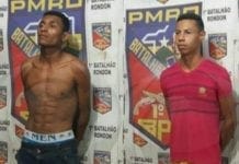 Dupla é presa com motos roubadas após praticar arrastão