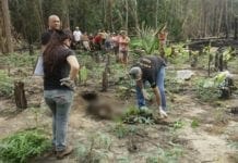 Corpo de mulher é enterrado aos fundos de sítio após a ponte do Rio Madeira