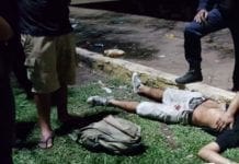 Homem reage a assalto e leva duas facadas no tórax