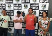 Bando mascarado barbariza família durante roubo em residência