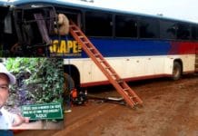 olisão entre ônibus, carreta e caminhão deixa um morto e vários feridos