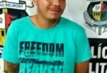 PARABÉNS: Aniversariante é preso com arma da polícia após intensa fuga