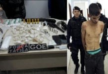 PM libera refém e prende quadrilha responsável por roubos e tráfico de drogas
