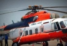 Helicóptero desaparece na Índia com sete pessoas a bordo