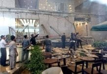Desmoronamento na bolsa da Indonésia deixa 72 feridos