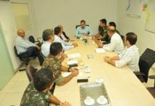 Prefeitura discute com 5º BEC asfaltamento na zona leste