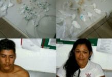 DENARC: Boca de fumo é estourada e casal preso com cerca de 100 porções de droga