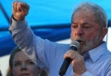 Pesquisa: 53% dos entrevistados acham que Lula deve ser preso