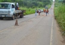 Governo do Estado inicia operação tapa-buraco na Rodovia RO-470