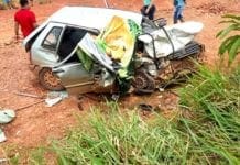 Acidente na BR deixa três vítimas graves e duas pessoa mortas em Nova Mutum Paraná, RO