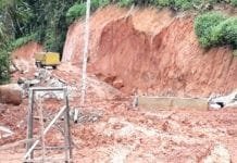 Trabalhador fica soterrado em obra da Caerd