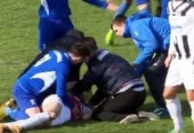 Jogador croata de 25 anos morre em campo durante jogo
