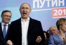 Putin conquista quarto mandato com 76,67% dos votos