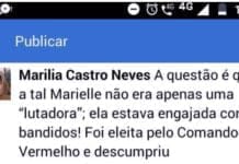 Desembargadora do TJRJ escreve post no Facebook acusando vereadora assassinada: “estava enganjada com bandidos”