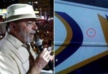 Caravana de Lula é alvo de tiros no Paraná