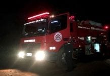Residência é destruída por incêndio na zona Leste