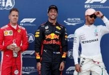 Ricciardo mantém domínio e garante a pole no GP de Mônaco