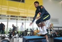 Seleção faz treino físico na manhã desta terça; veja imagens